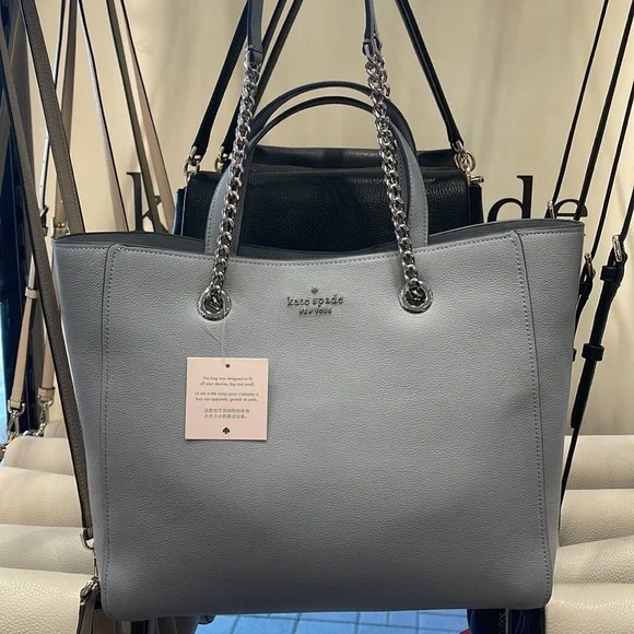 Kate Spade Infinite Large Triple Compartment Tote
COLOR:
Brushed Steel - Picture 11 of 16